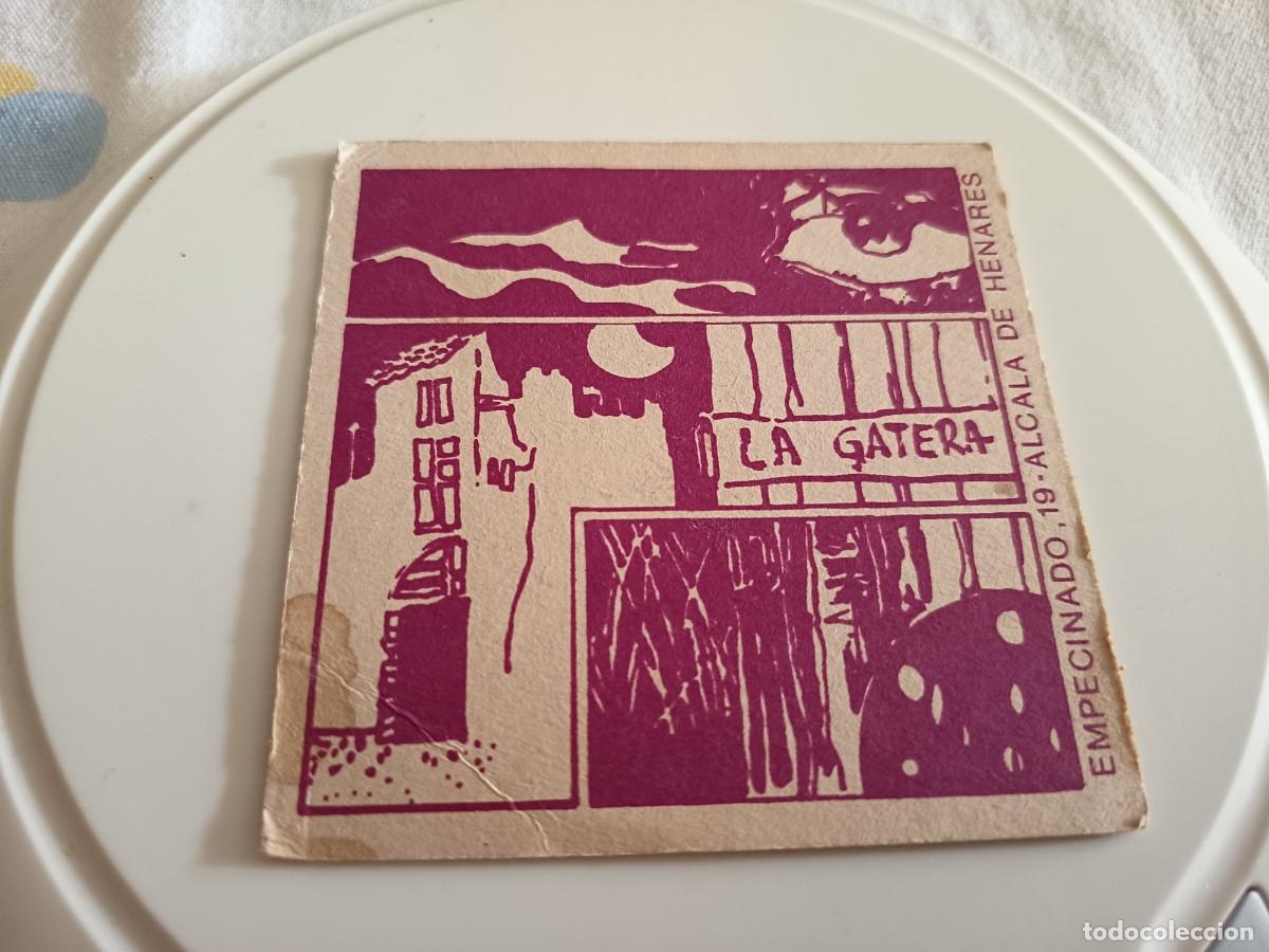 Otros art&iacute;culos de coleccionismo en papel: POSAVASOS PUB LA GATERA-ALCALA DE HENARES-MADRID