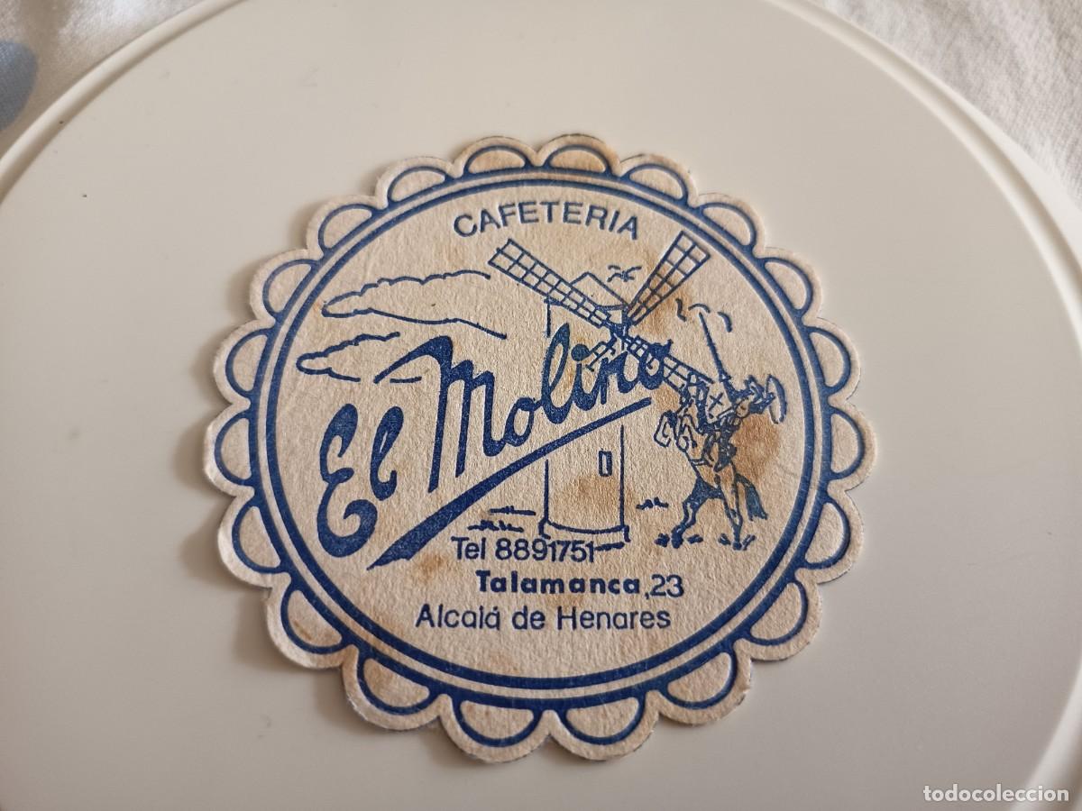 Otros art&iacute;culos de coleccionismo en papel: POSAVASOS CAFETERIA EL MOLINO-ALCALA DE HENARES-MADRID