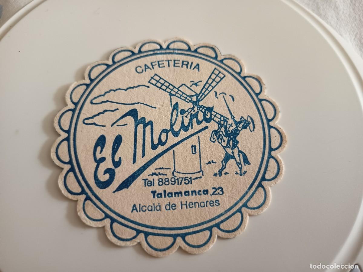 Otros art&iacute;culos de coleccionismo en papel: POSAVASOS CAFETERIA EL MOLINO-ALCALA DE HENARES-MADRID