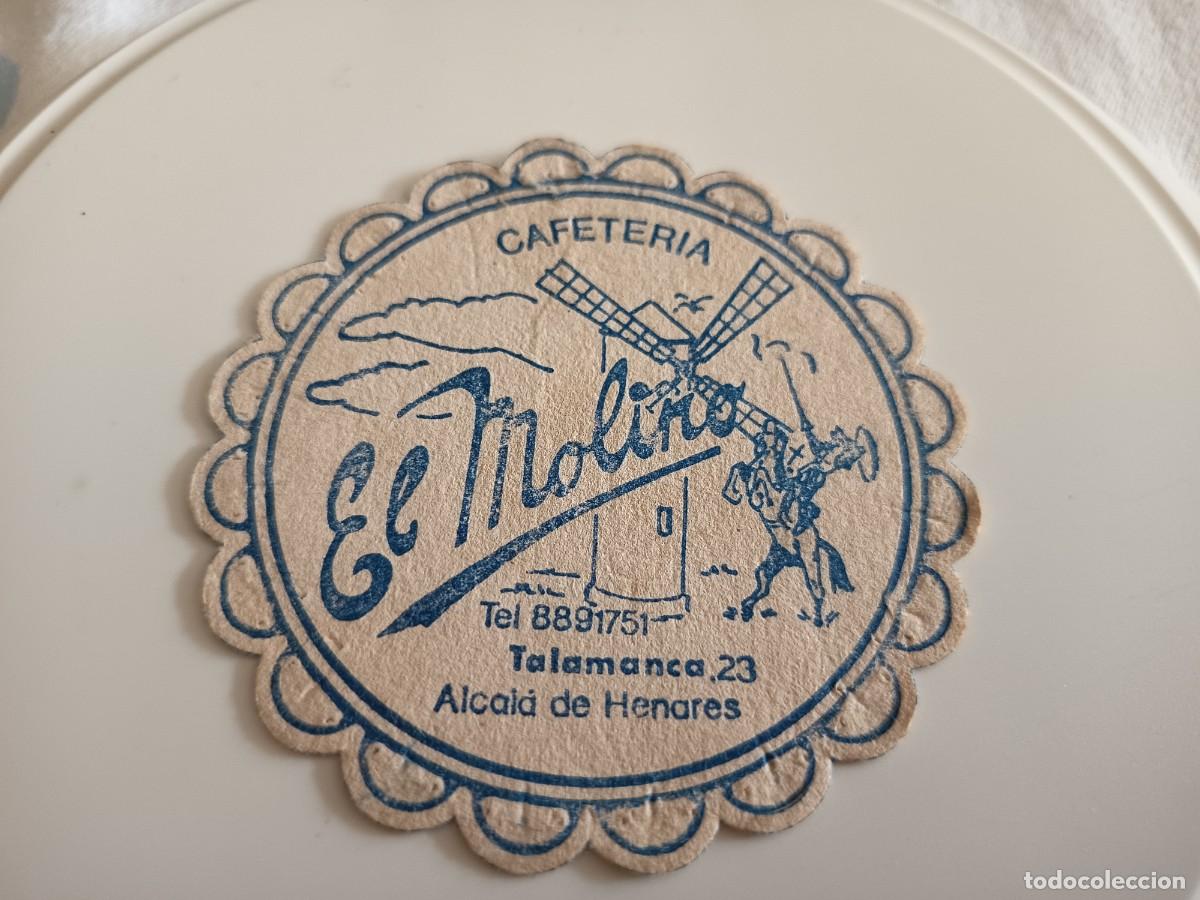 Otros art&iacute;culos de coleccionismo en papel: POSAVASOS CAFETERIA EL MOLINO-ALCALA DE HENARES-MADRID