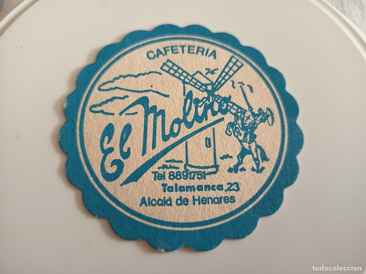Otros art&iacute;culos de coleccionismo en papel: POSAVASOS CAFETERIA EL MOLINO-ALCALA DE HENARES-MADRID