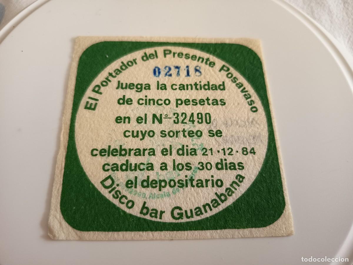 Otros art&iacute;culos de coleccionismo en papel: POSAVASOS DISCO BAR GUANABA-ALCALA DE HENARES-MADRID