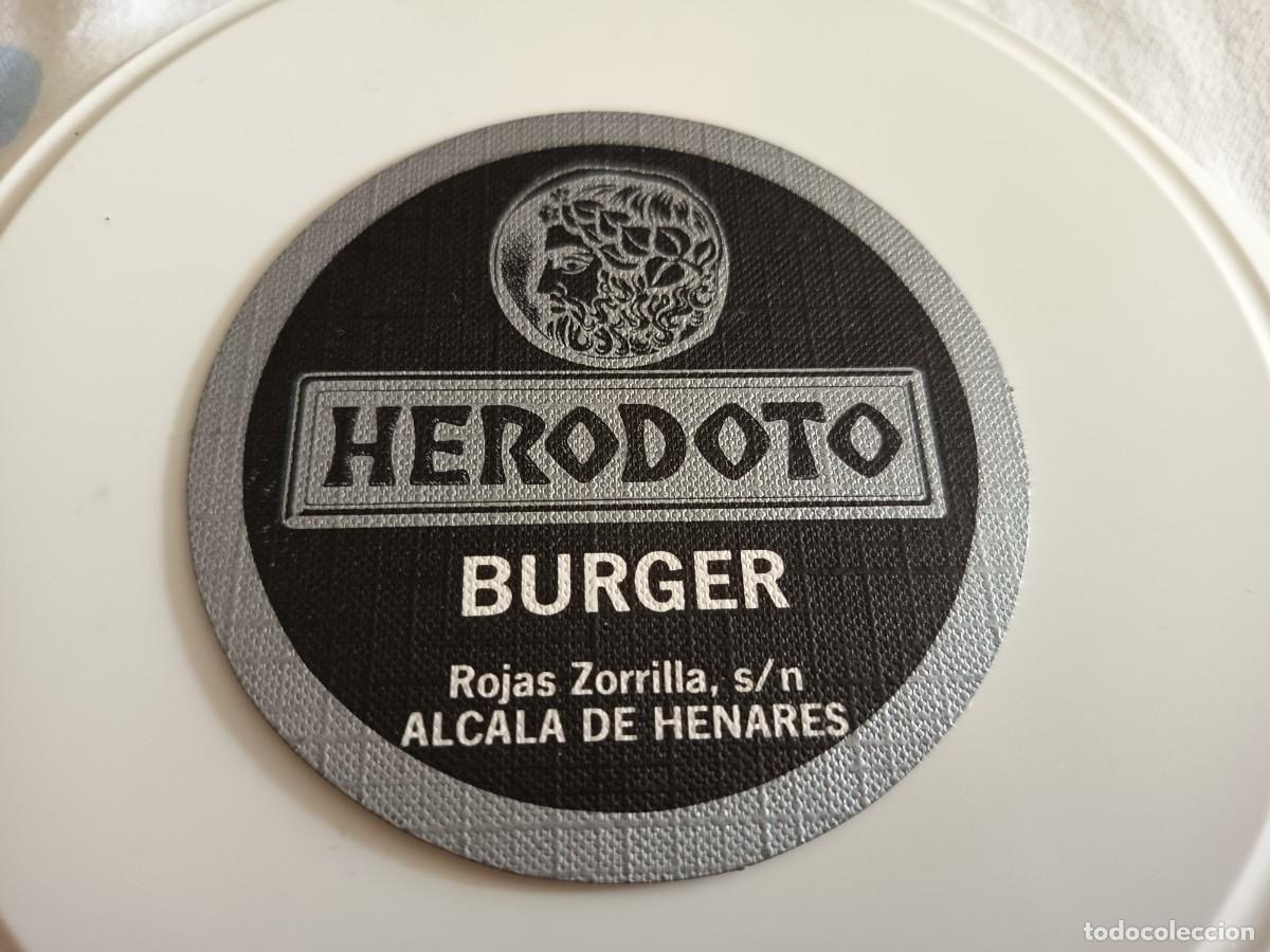 Otros art&iacute;culos de coleccionismo en papel: POSAVASOS BURGER HERODOTO-ALCALA DE HENARES-MADRID