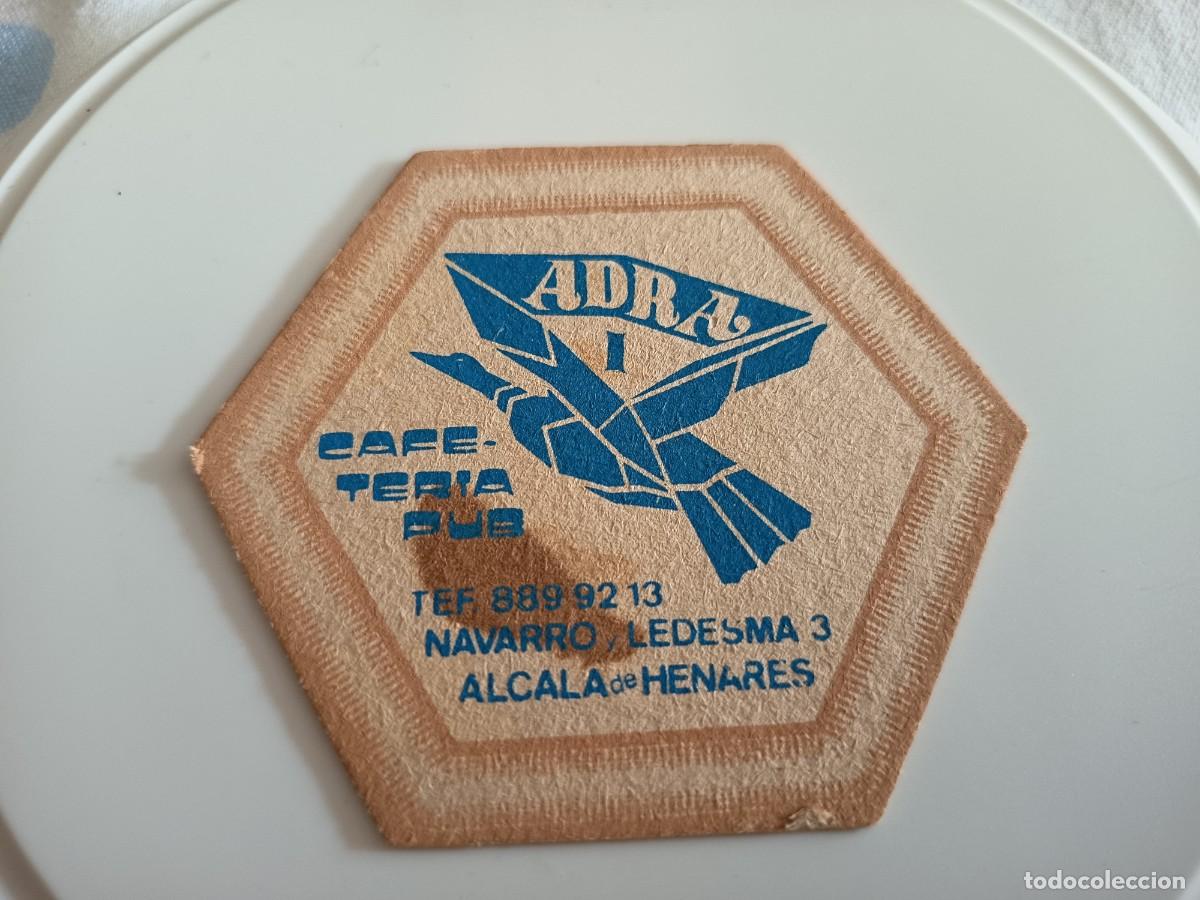 Otros art&iacute;culos de coleccionismo en papel: POSAVASOS CAFETERIA ADRA I-ALCALA DE HENARES-MADRID