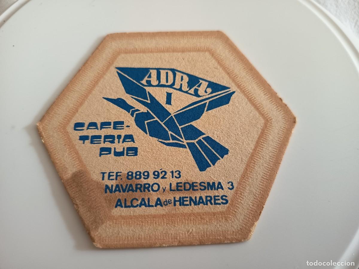 Otros art&iacute;culos de coleccionismo en papel: POSAVASOS CAFETERIA ADRA I-ALCALA DE HENARES-MADRID