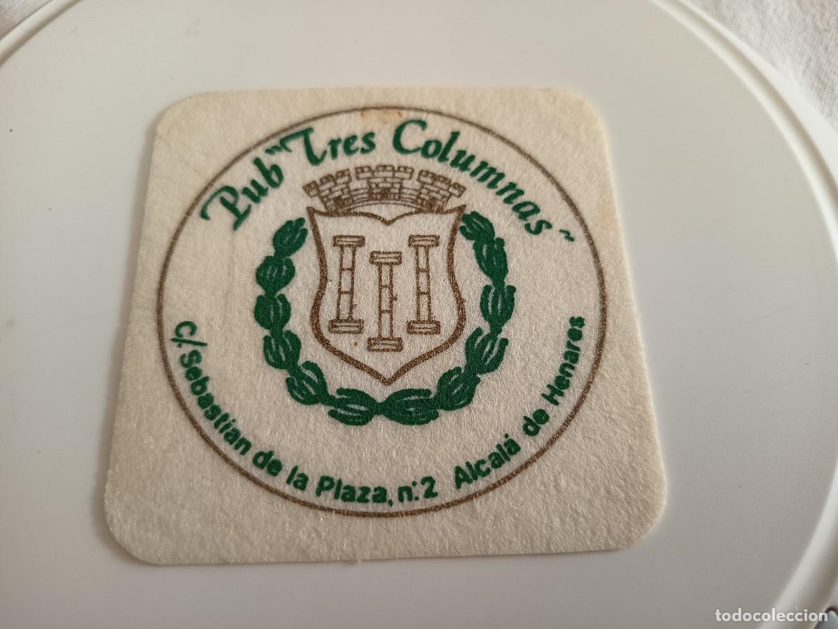 Otros art&iacute;culos de coleccionismo en papel: POSAVASOS PUB TRES COLUMNAS-ALCALA DE HENARES-MADRID