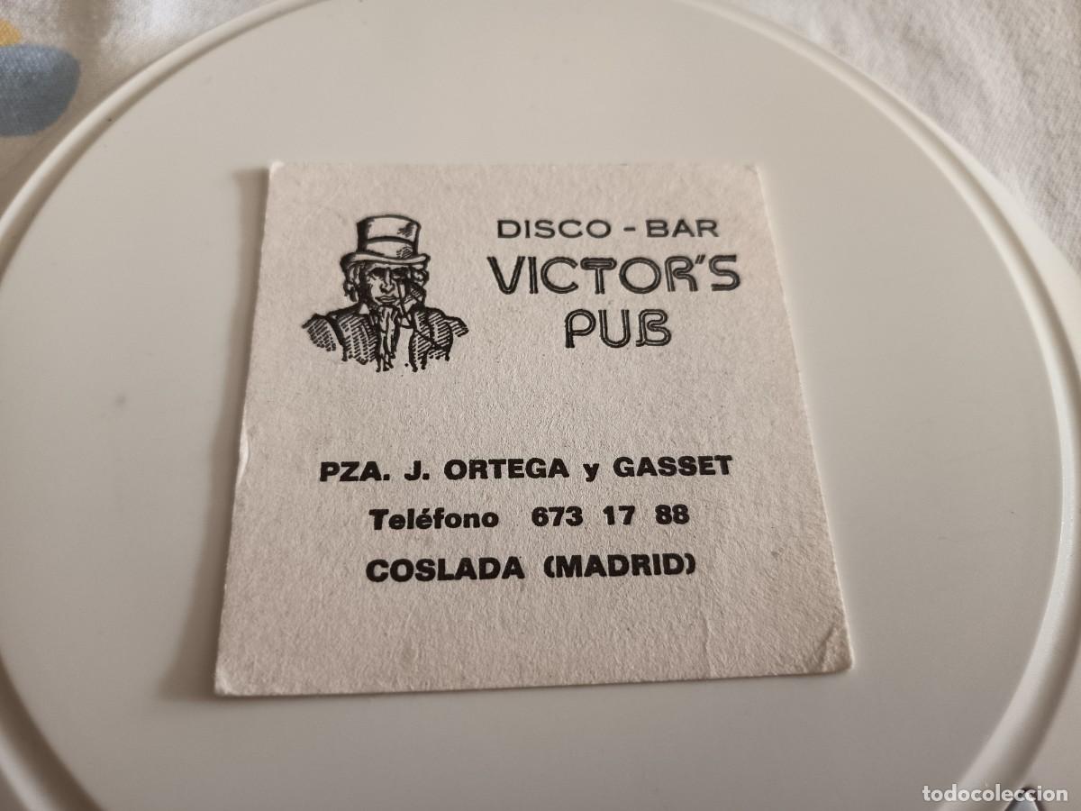 Collectionnisme Papier divers: POSAVASOS DISCO BAR VICTOR'S-COSLADA-MADRID