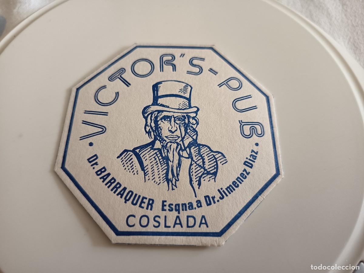 Collectionnisme Papier divers: POSAVASOS DISCO BAR VICTOR'S-COSLADA-MADRID