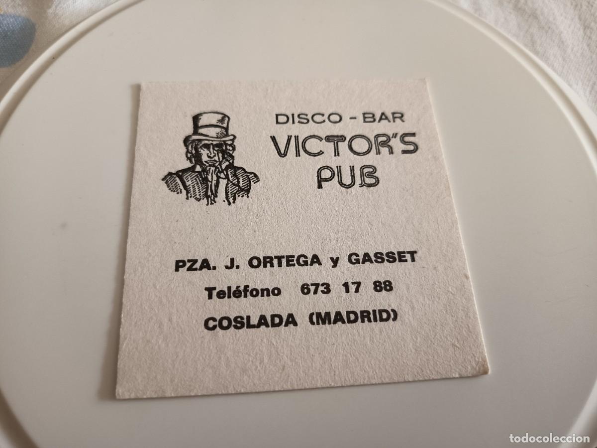 Collectionnisme Papier divers: POSAVASOS DISCO BAR VICTOR'S-COSLADA-MADRID