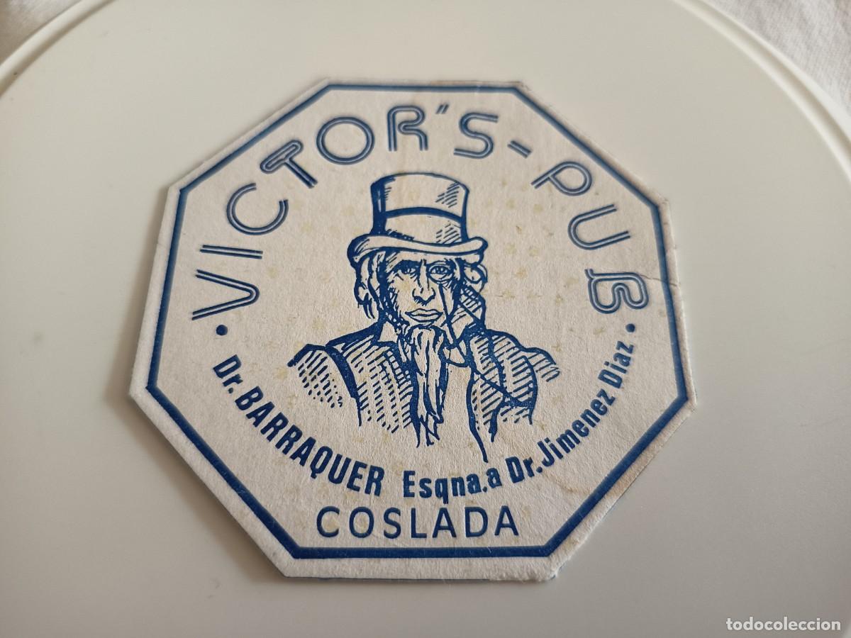 Collectionnisme Papier divers: POSAVASOS DISCO BAR VICTOR'S-COSLADA-MADRID