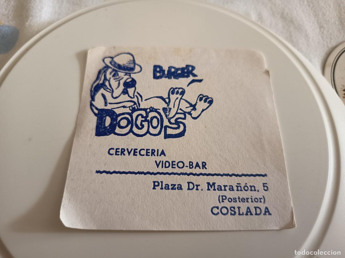 Otros art&iacute;culos de coleccionismo en papel: POSAVASOS BURGER DOGO'S-COSLADA-MADRID
