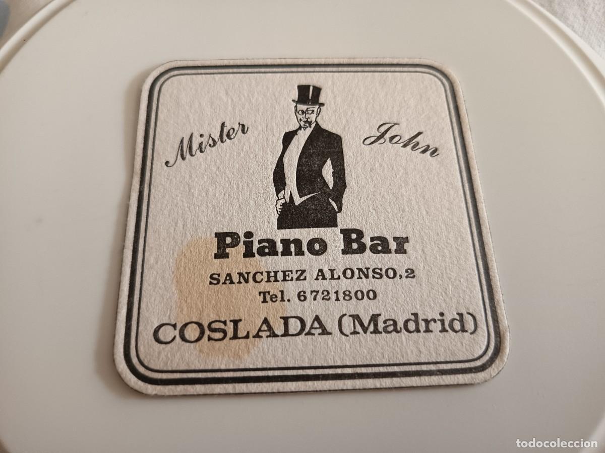 Otros art&iacute;culos de coleccionismo en papel: POSAVASOS PIANO BAR MISTER JOHN-COSLADA-MADRID