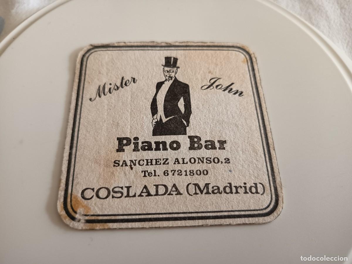 Otros art&iacute;culos de coleccionismo en papel: POSAVASOS PIANO BAR MISTER JOHN-COSLADA-MADRID