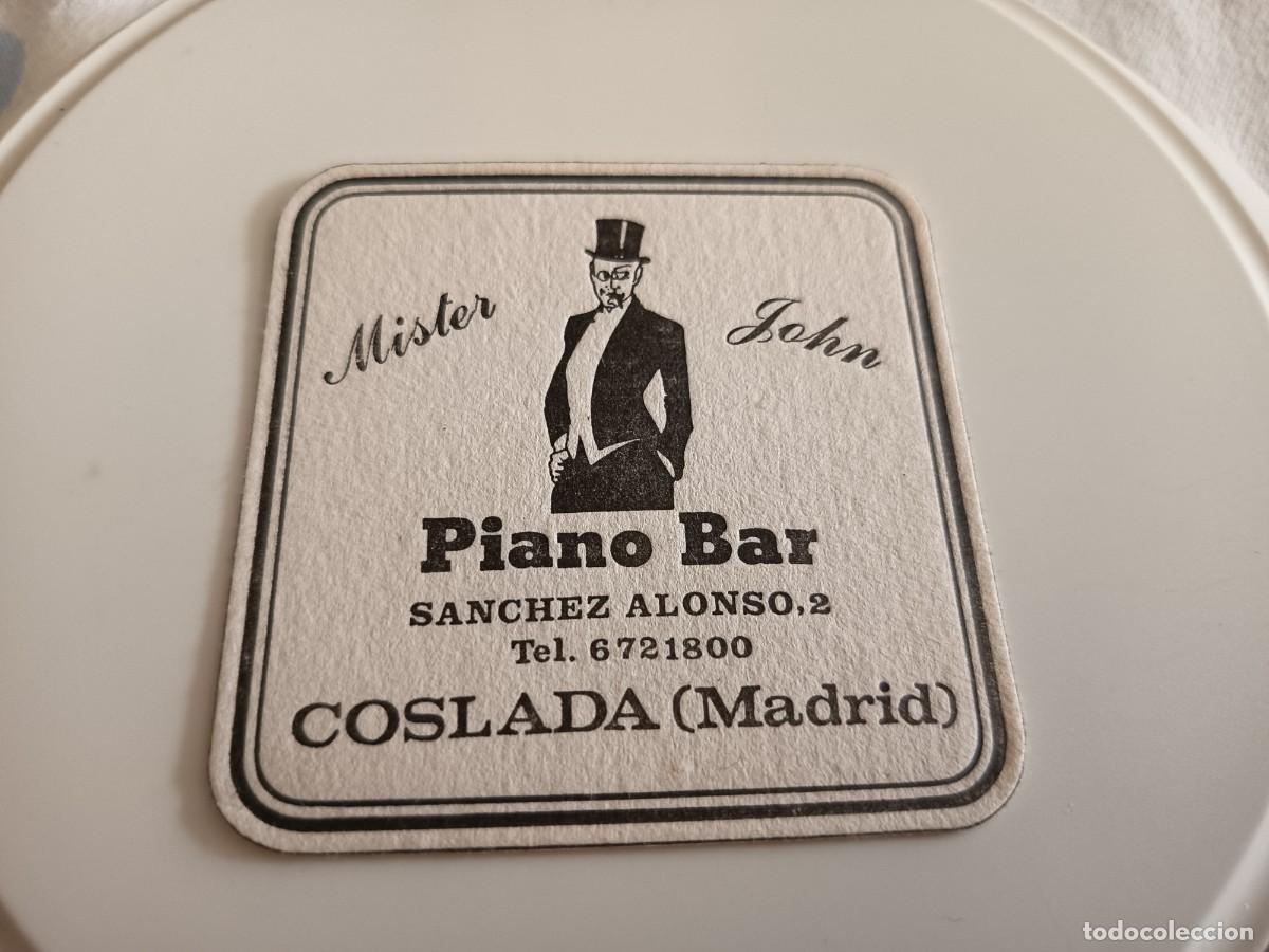 Otros art&iacute;culos de coleccionismo en papel: POSAVASOS PIANO BAR MISTER JOHN-COSLADA-MADRID