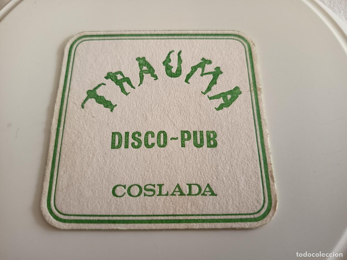 Otros art&iacute;culos de coleccionismo en papel: POSAVASOS PUB TRAUMA-COSLADA-MADRID