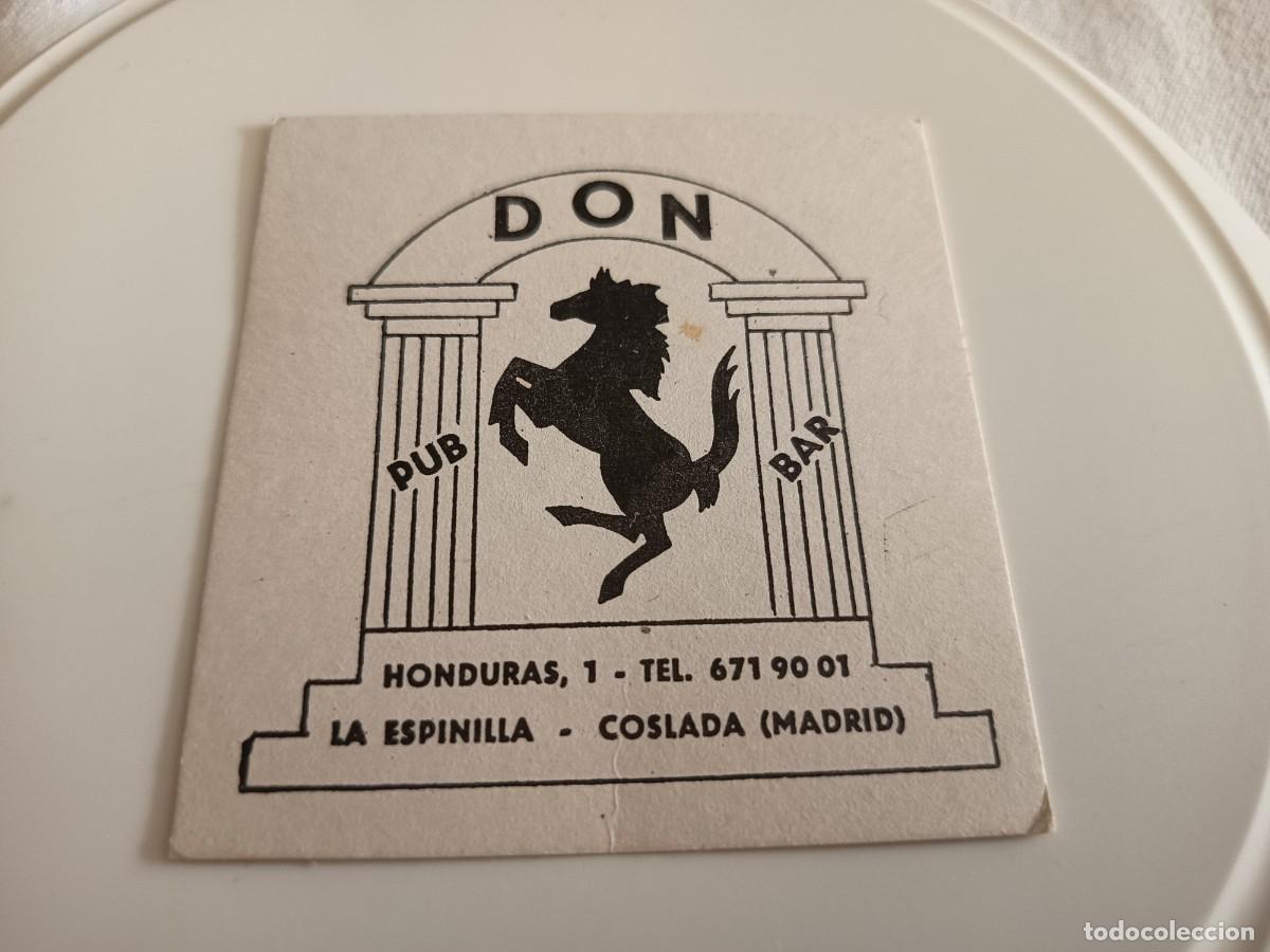 Otros art&iacute;culos de coleccionismo en papel: POSAVASOS PUB DON-COSLADA-MADRID