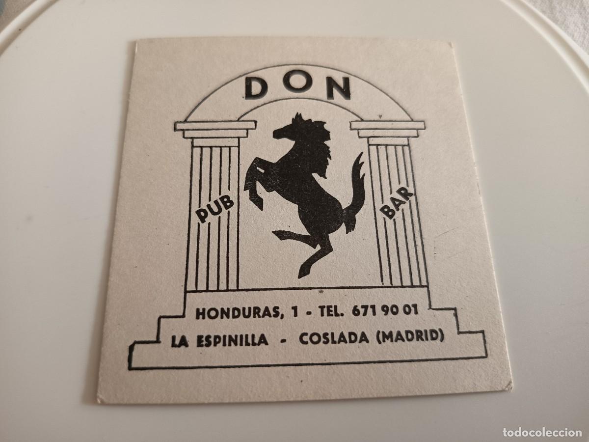 Otros art&iacute;culos de coleccionismo en papel: POSAVASOS PUB DON-COSLADA-MADRID