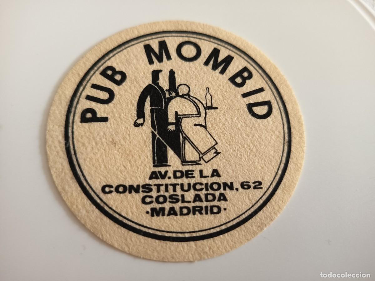 Otros art&iacute;culos de coleccionismo en papel: POSAVASOS PUB MOMBID-COSLADA-MADRID