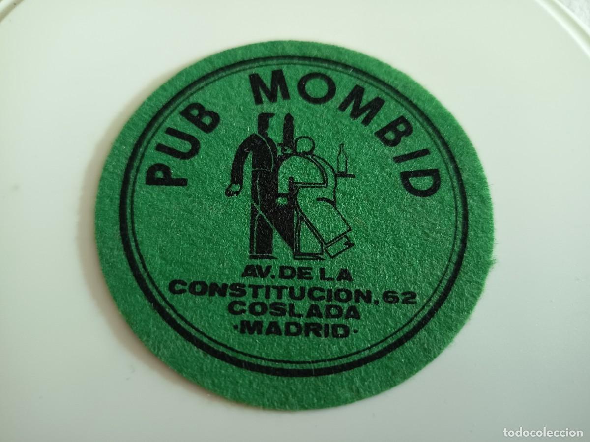 Otros art&iacute;culos de coleccionismo en papel: POSAVASOS PUB MOMBID-COSLADA-MADRID