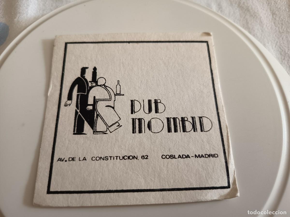 Otros art&iacute;culos de coleccionismo en papel: POSAVASOS PUB MOMBID-COSLADA-MADRID
