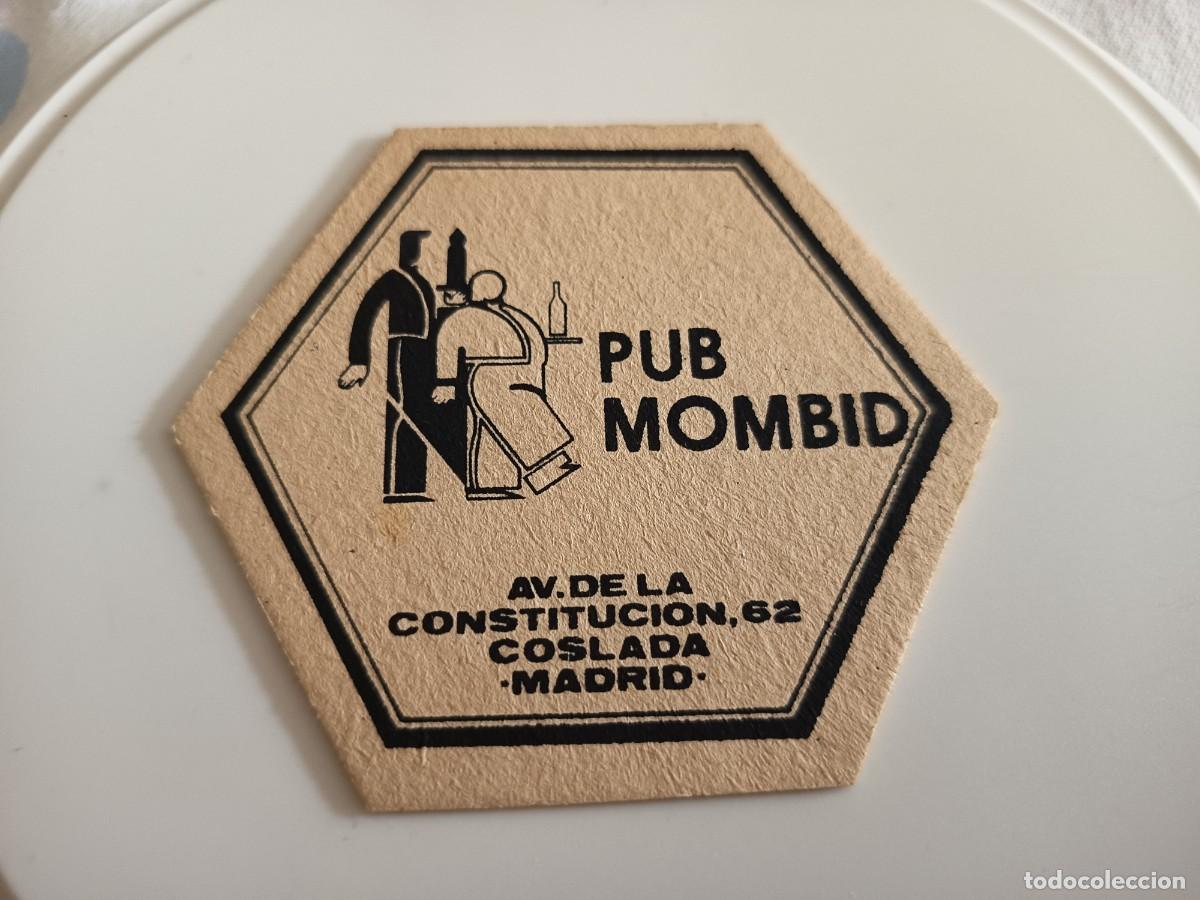 Otros art&iacute;culos de coleccionismo en papel: POSAVASOS PUB MOMBID-COSLADA-MADRID