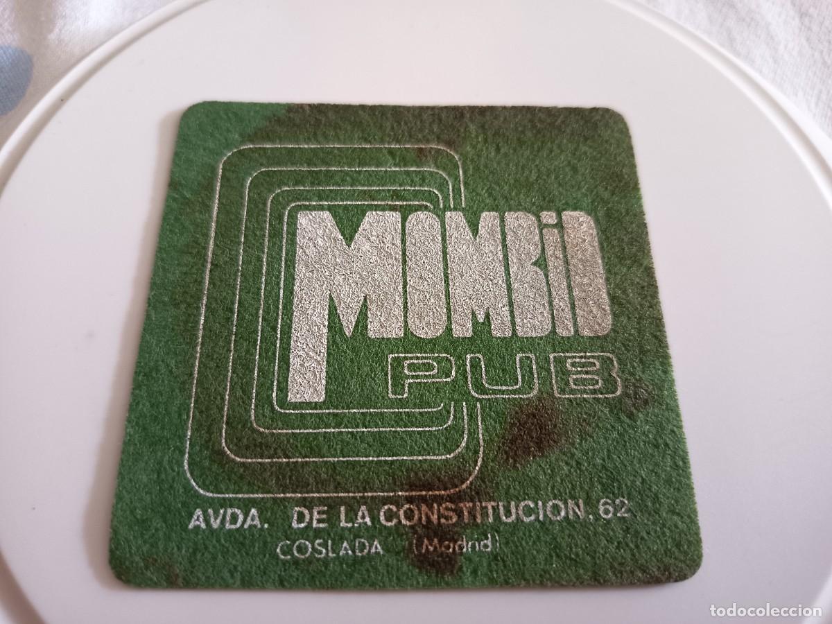Otros art&iacute;culos de coleccionismo en papel: POSAVASOS PUB MOMBID-COSLADA-MADRID