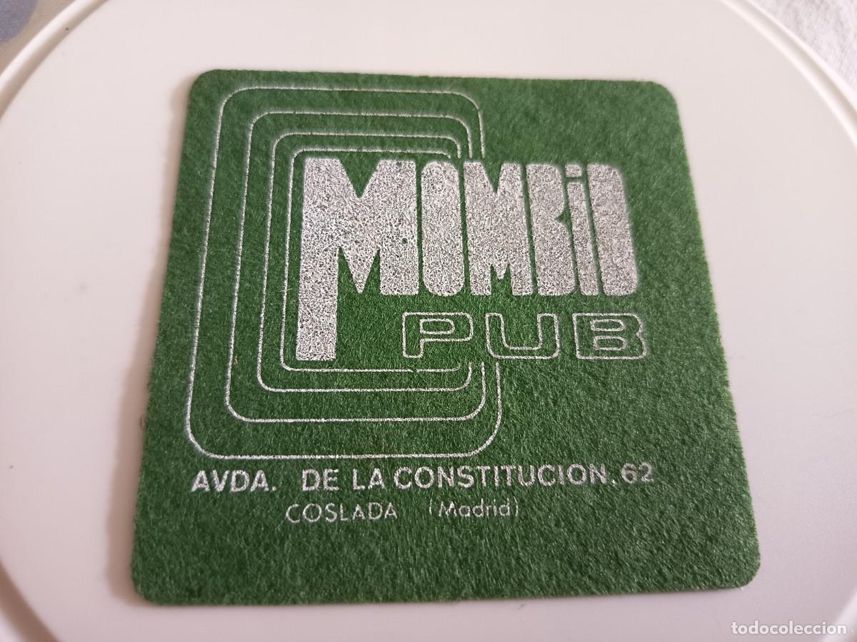 Otros art&iacute;culos de coleccionismo en papel: POSAVASOS PUB MOMBID-COSLADA-MADRID