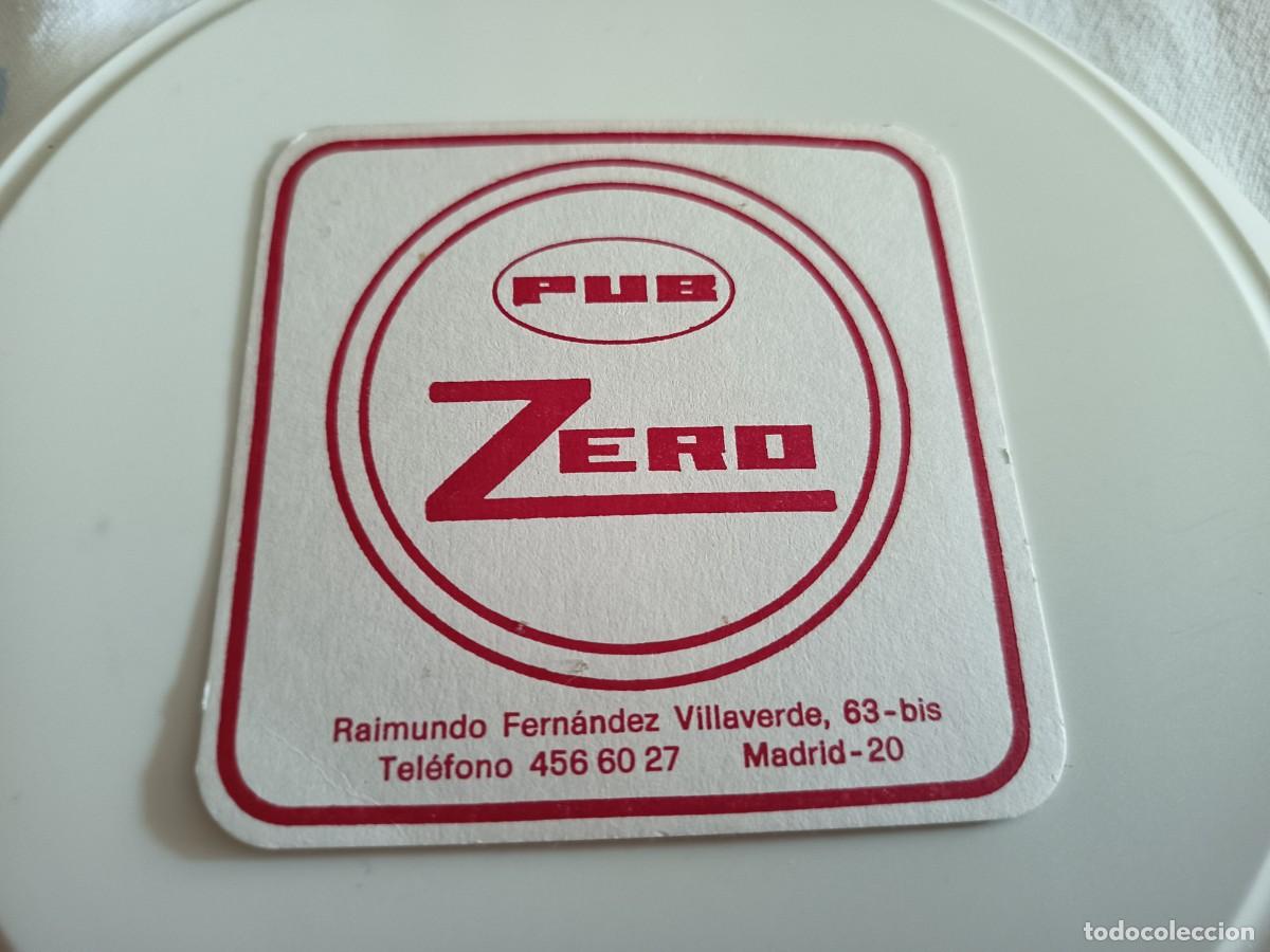 Otros art&iacute;culos de coleccionismo en papel: POSAVASOS PUB ZERO-MADRID - Foto 1