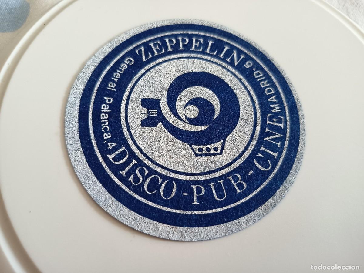 Otros art&iacute;culos de coleccionismo en papel: POSAVASOS DISCO PUB ZEPPELIN-MADRID