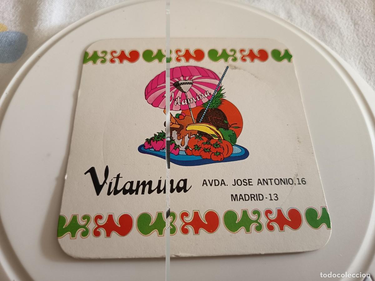 Otros art&iacute;culos de coleccionismo en papel: POSAVASOS PUB VITAMINA-MADRID