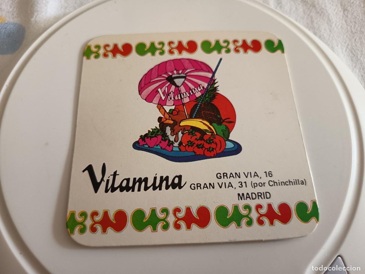 Otros art&iacute;culos de coleccionismo en papel: POSAVASOS PUB VITAMINA-MADRID