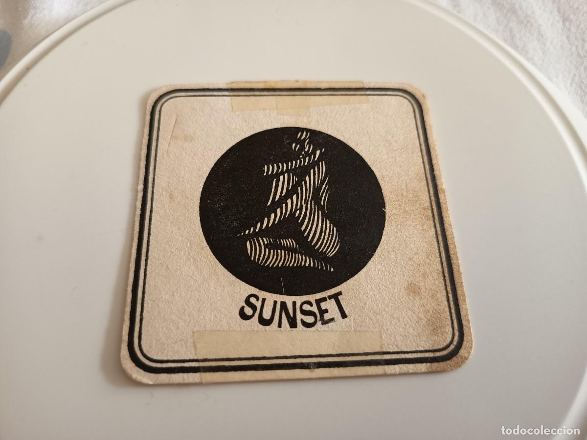 Altri oggetti di carta: POSAVASOS DISCOTECA SUNSET-MADRID
