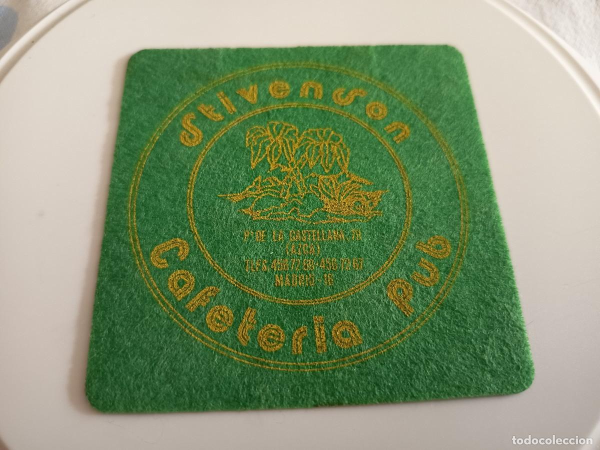 Collectionnisme Papier divers: POSAVASOS PUB STIVENSON-MADRID