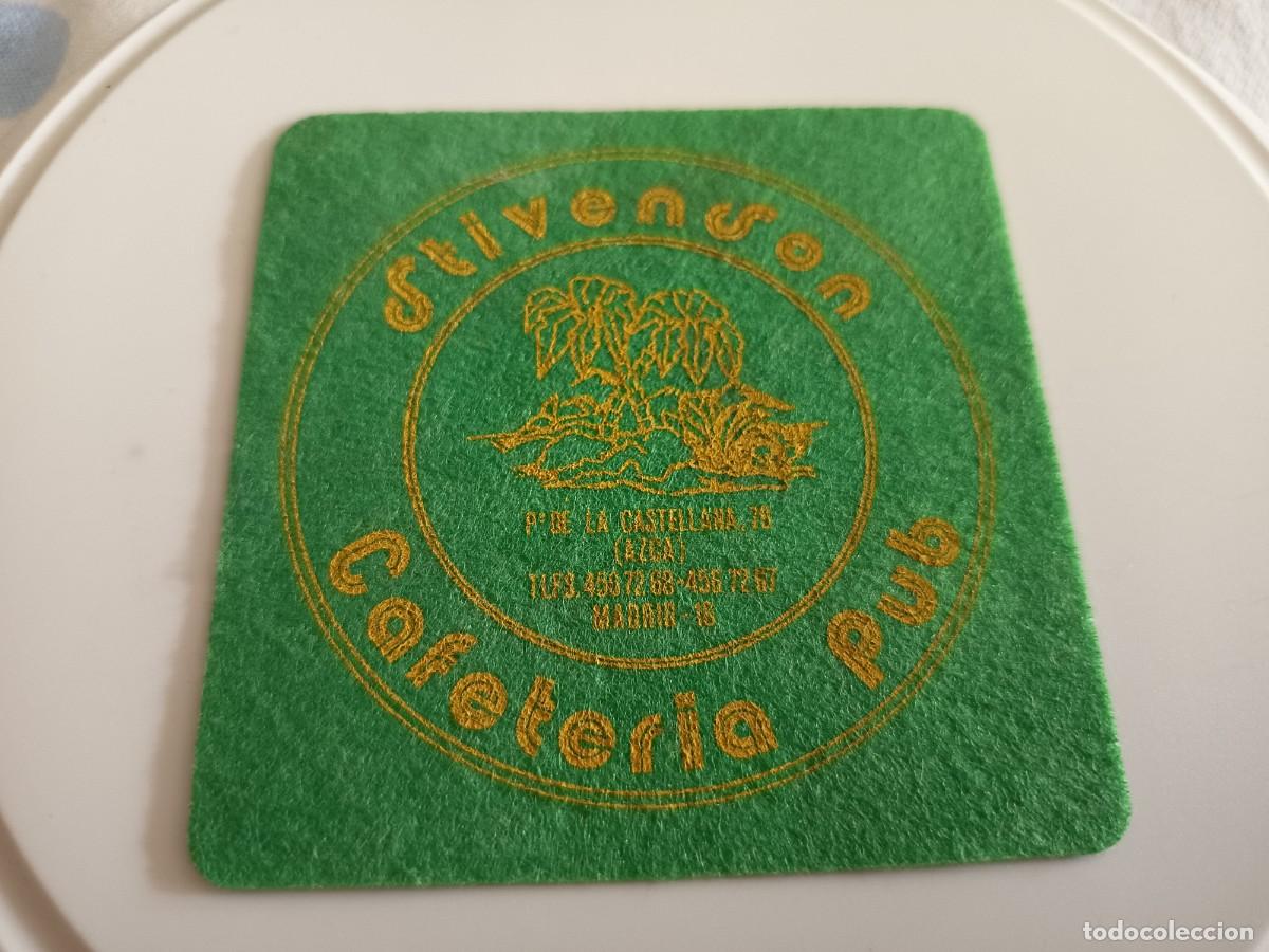 Collectionnisme Papier divers: POSAVASOS PUB STIVENSON-MADRID