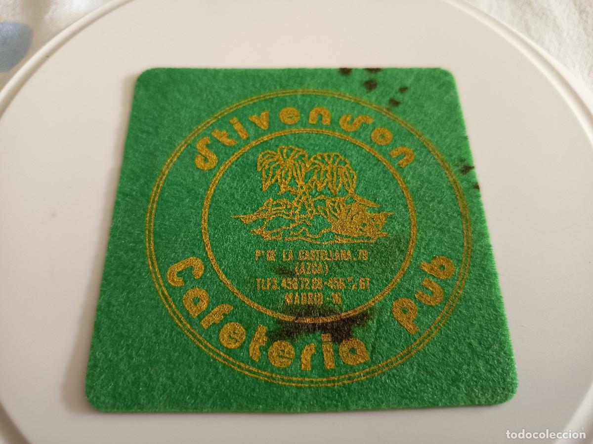 Collectionnisme Papier divers: POSAVASOS PUB STIVENSON-MADRID