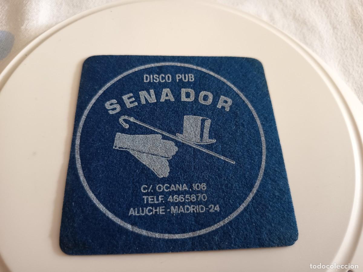 Otros art&iacute;culos de coleccionismo en papel: POSAVASOS DISCO PUB SENATOR-MADRID - Foto 1