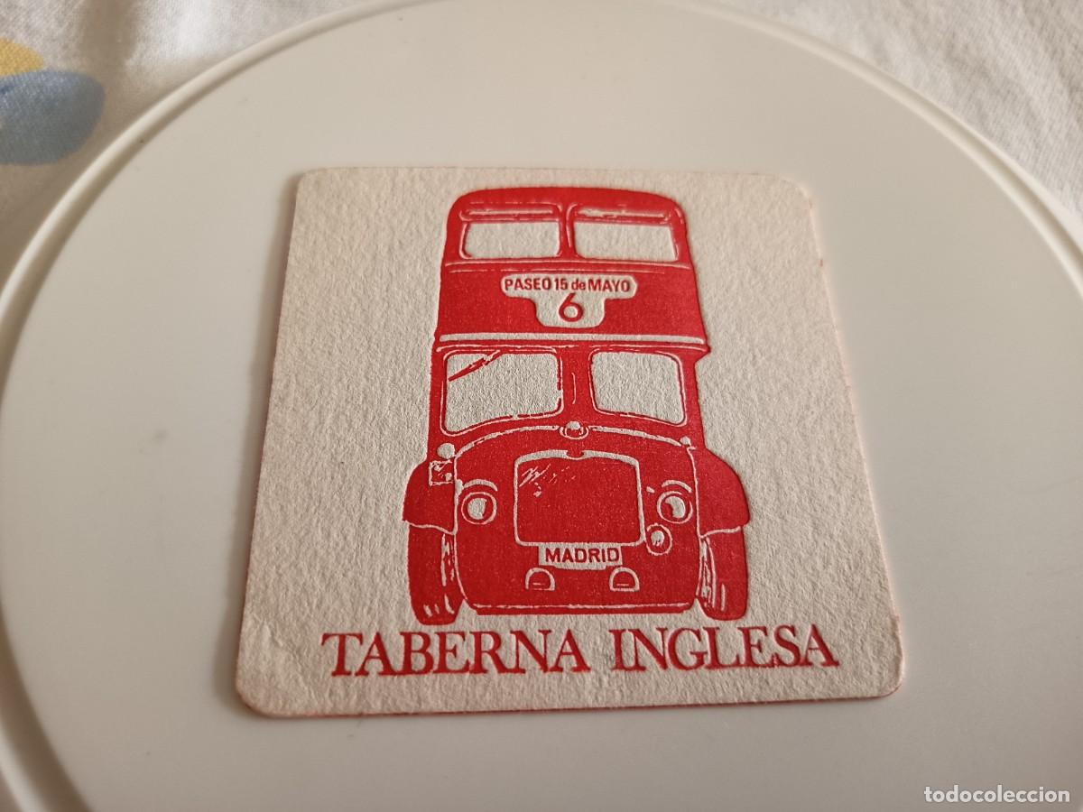 Sammelleidenschaft Andere Papierartikel: POSAVASOS TABERNA INGLESA-MADRID