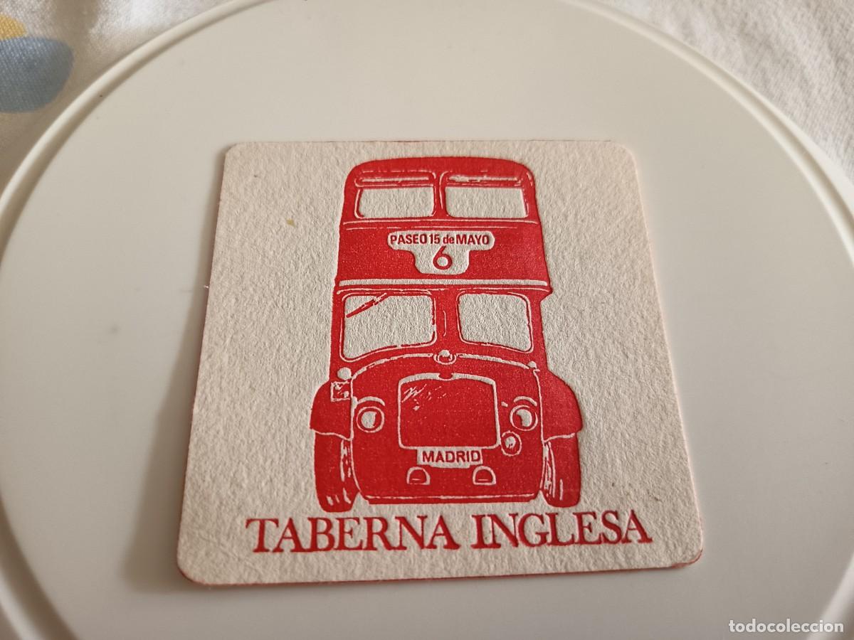Sammelleidenschaft Andere Papierartikel: POSAVASOS TABERNA INGLESA-MADRID