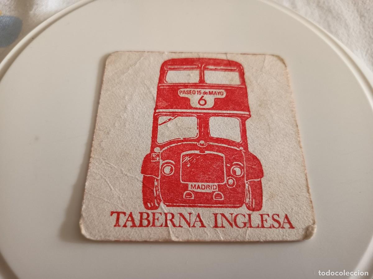 Sammelleidenschaft Andere Papierartikel: POSAVASOS TABERNA INGLESA-MADRID
