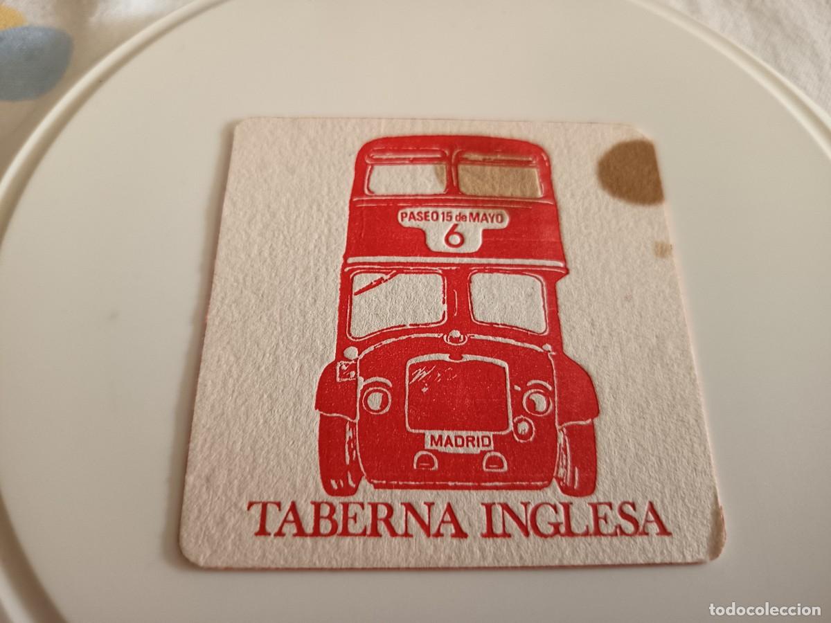 Sammelleidenschaft Andere Papierartikel: POSAVASOS TABERNA INGLESA-MADRID