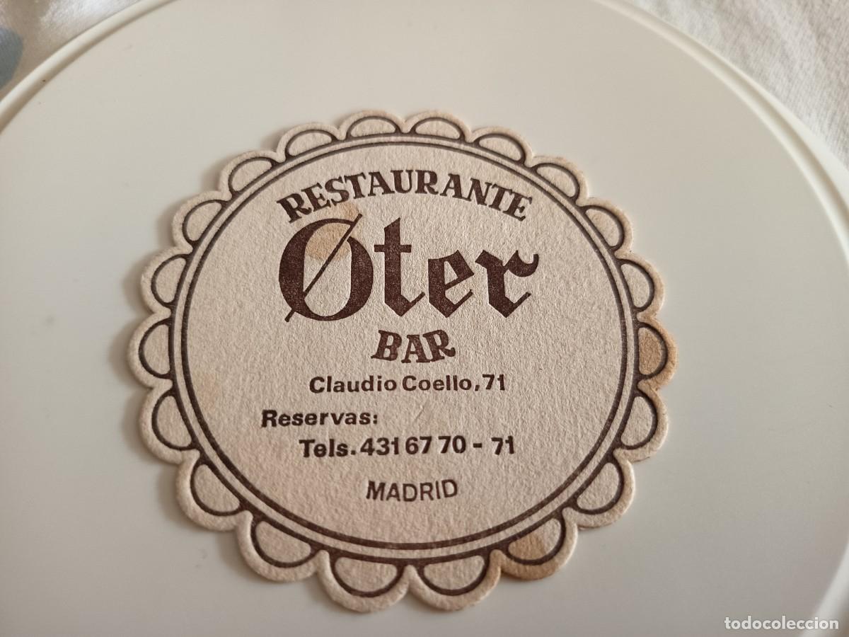 Otros art&iacute;culos de coleccionismo en papel: POSAVASOS RESTAURANTE OTER-MADRID