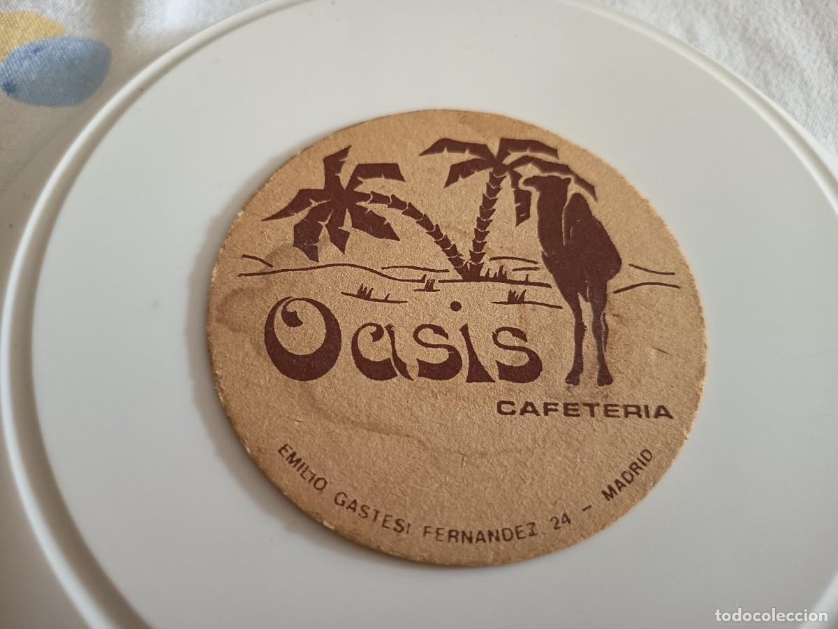 Sammelleidenschaft Andere Papierartikel: POSAVASOS CAFETERIA OASIS-MADRID