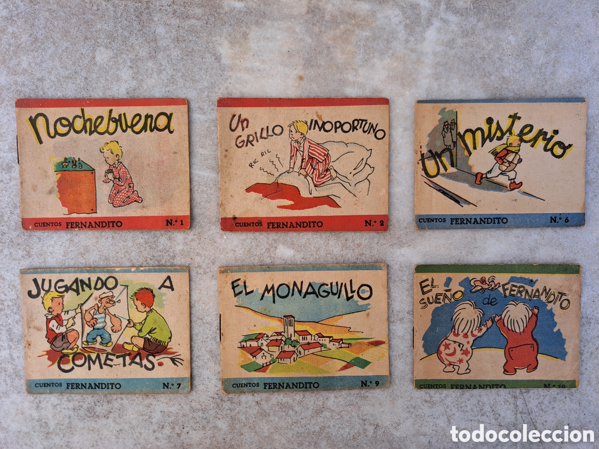 Otros art&iacute;culos de coleccionismo en papel: LOTE 6 CUENTOS FERNANDITO - ED. ROMA