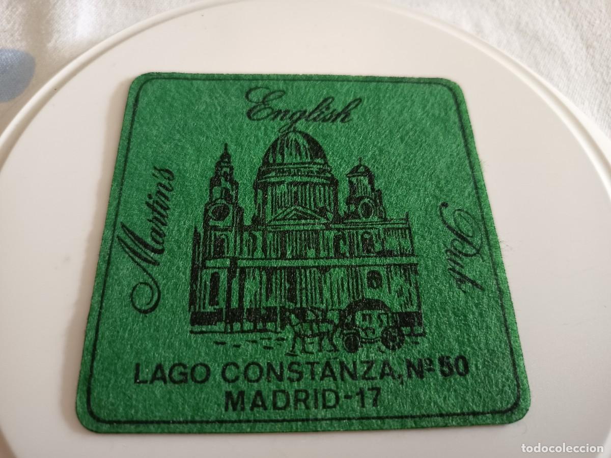Otros art&iacute;culos de coleccionismo en papel: POSAVASOS PUB MARTIN'S-MADRID