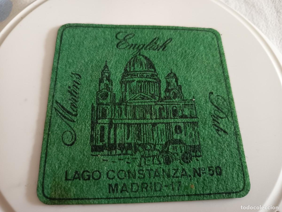 Otros art&iacute;culos de coleccionismo en papel: POSAVASOS PUB MARTIN'S-MADRID