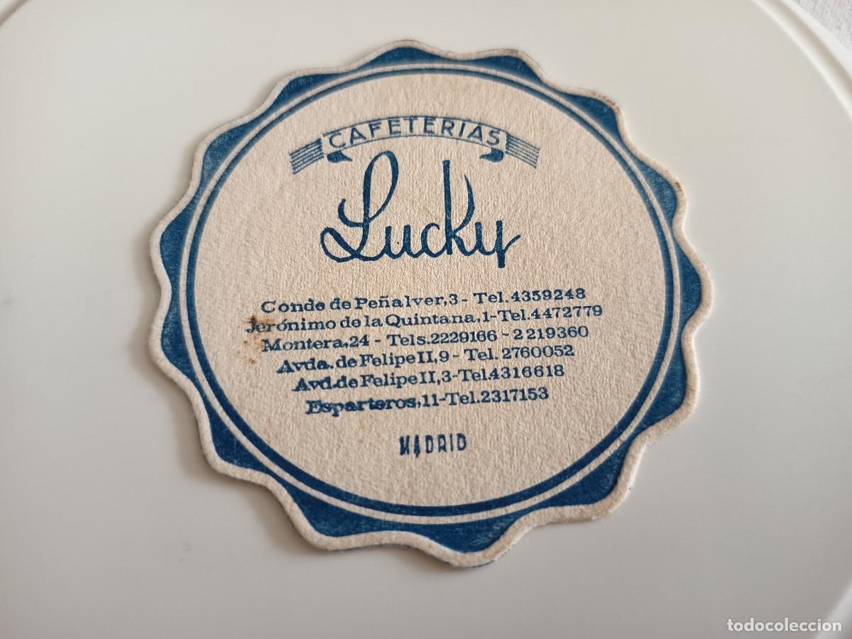 Otros art&iacute;culos de coleccionismo en papel: POSAVASOS CAFETERIAS LUCKY-MADRID