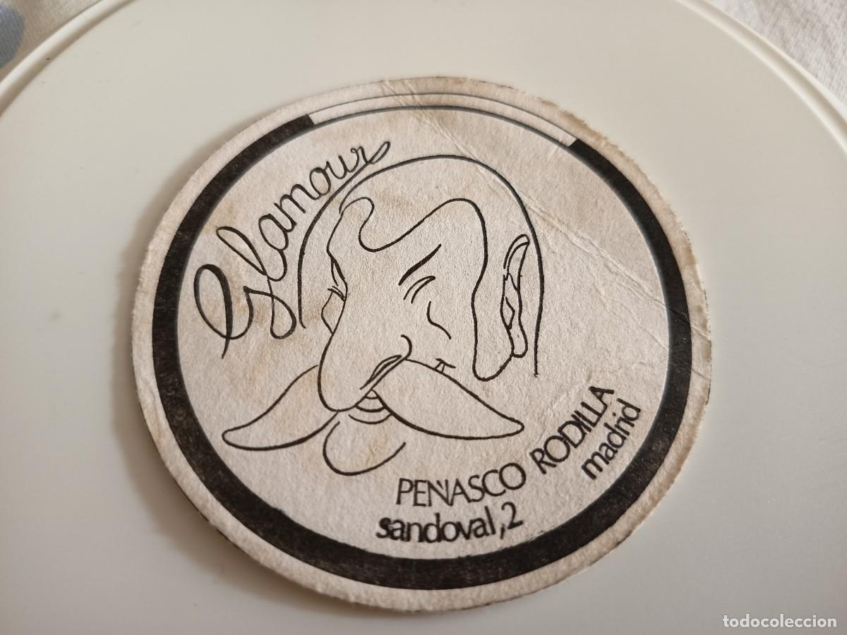 Altri oggetti di carta: POSAVASOS DISCO PUB GLAMOUR-MADRID