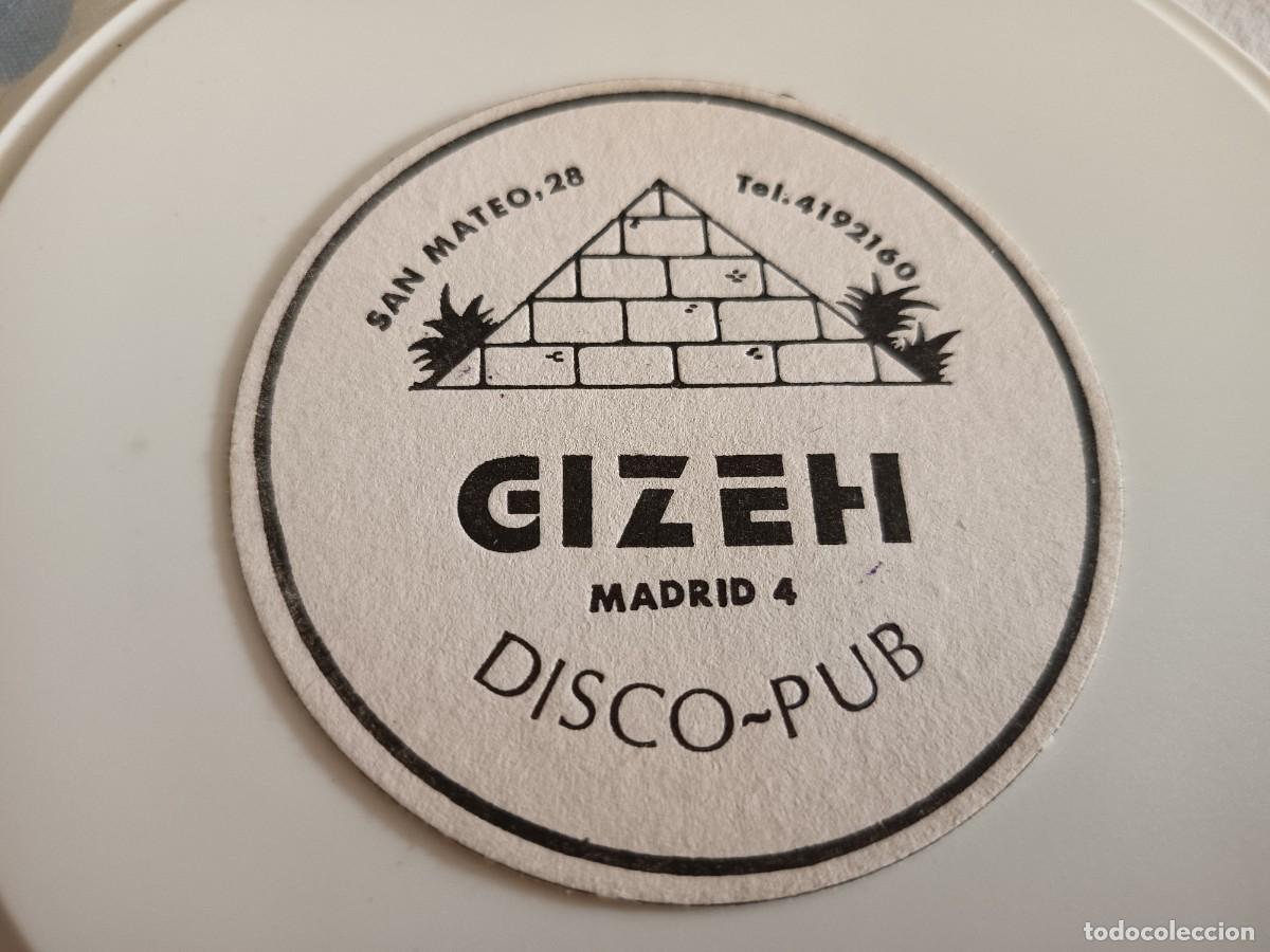 Altri oggetti di carta: POSAVASOS DISCO PUB GIZEH-MADRID