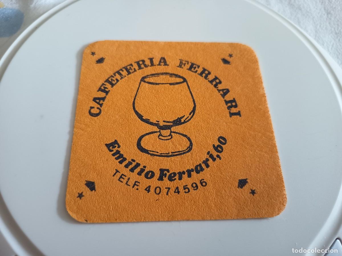 Otros art&iacute;culos de coleccionismo en papel: POSAVASOS CAFETERIA FERRARI-MADRID