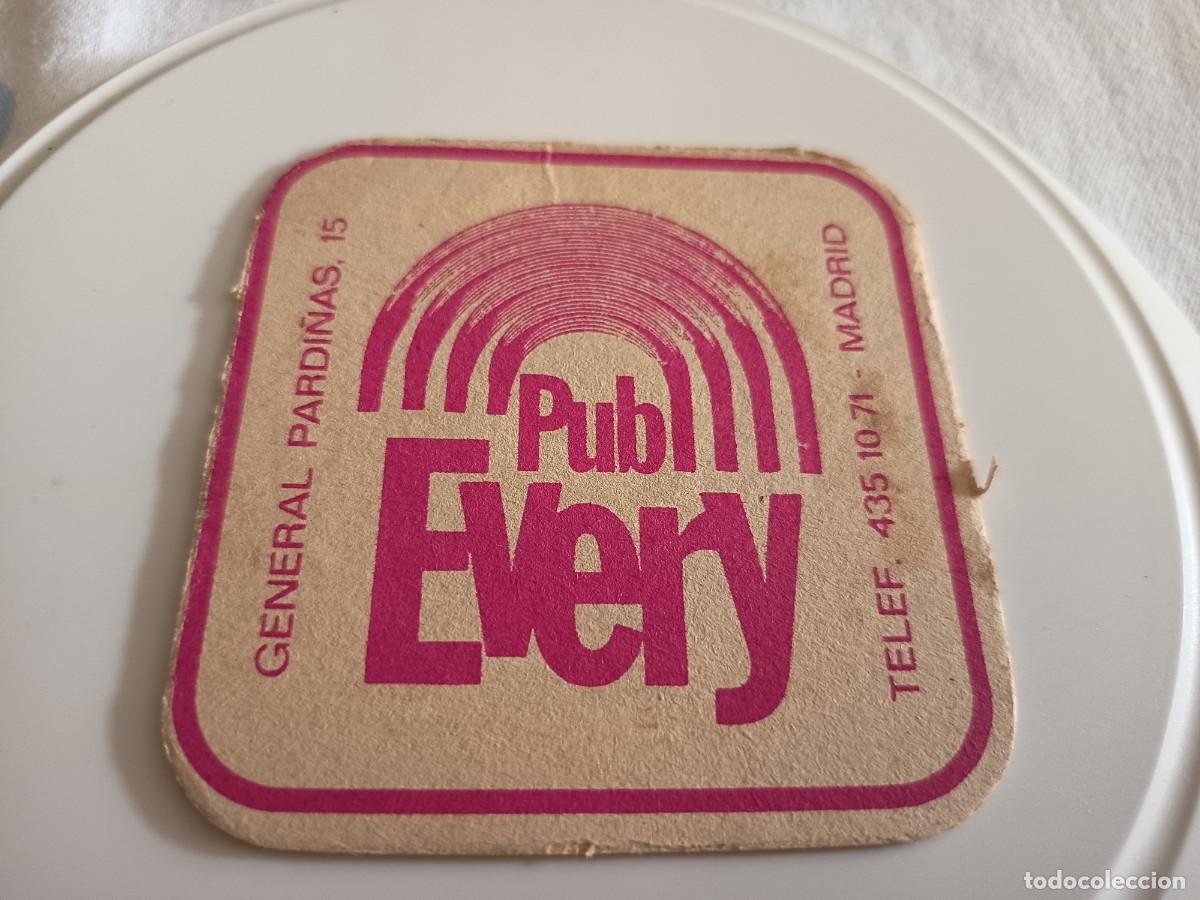 Otros art&iacute;culos de coleccionismo en papel: POSAVASOS PUB EVERY-MADRID